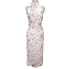 Halter Neck Cheongsam - Cinnamon