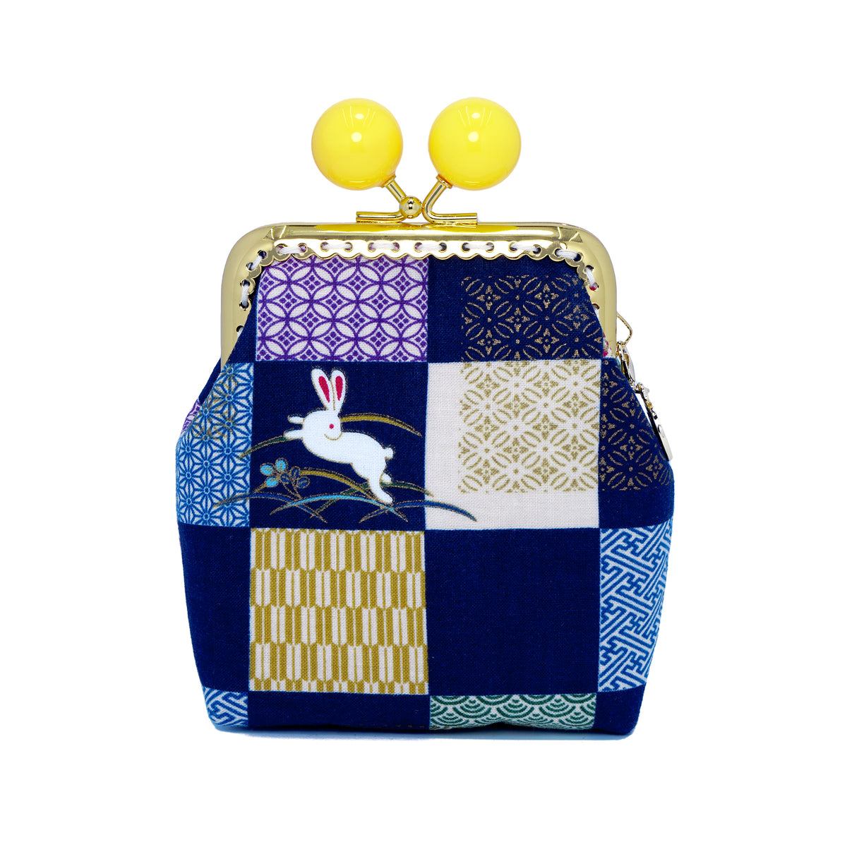 Clutch Purse - Bunny with  Checkered
