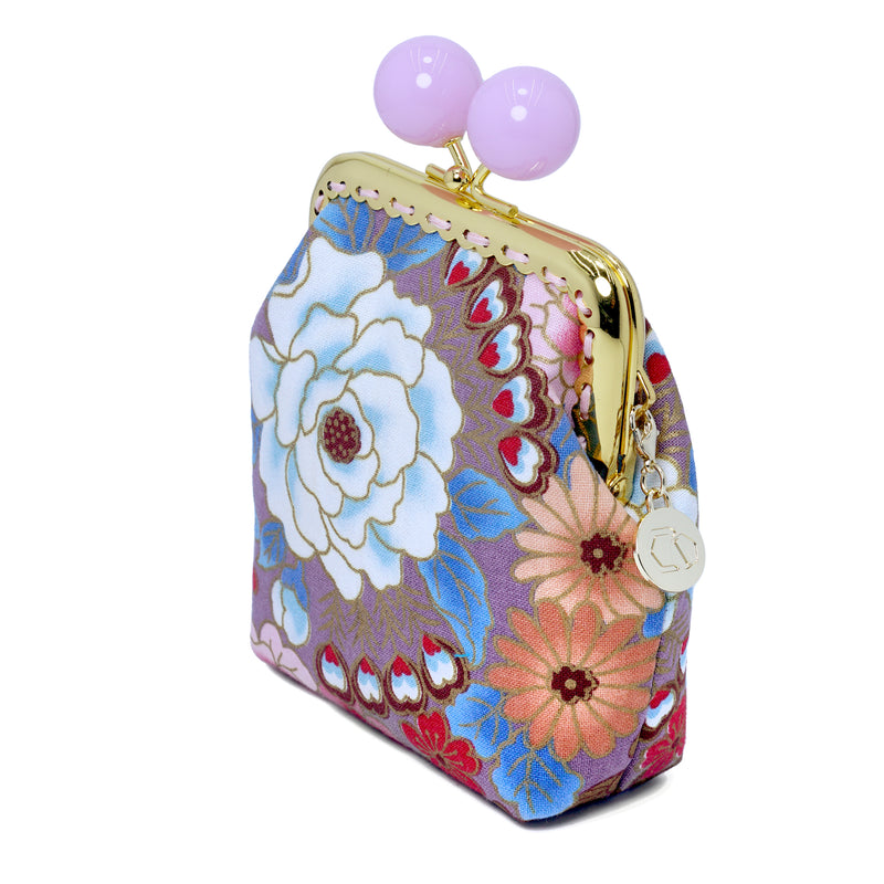Clutch Purse - White Rose