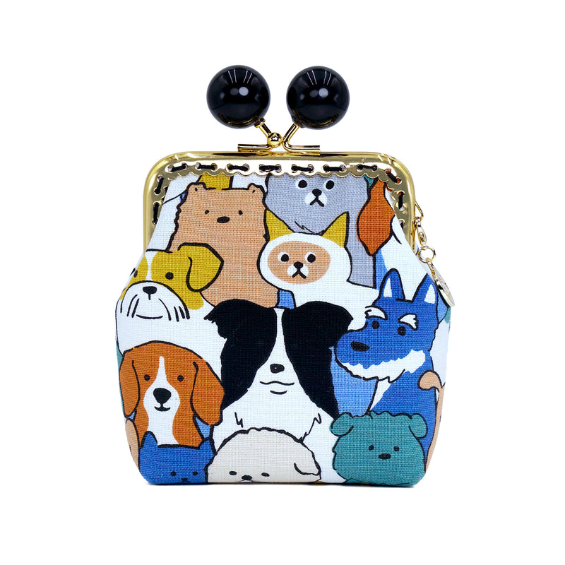 Clutch Purse - Dogs Crowd
