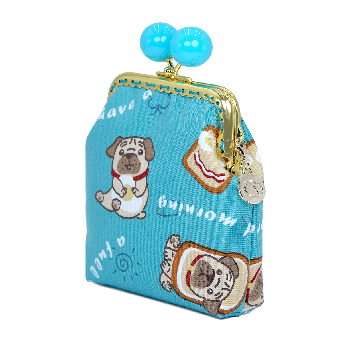 Clutch Purse - Pug Breakfast