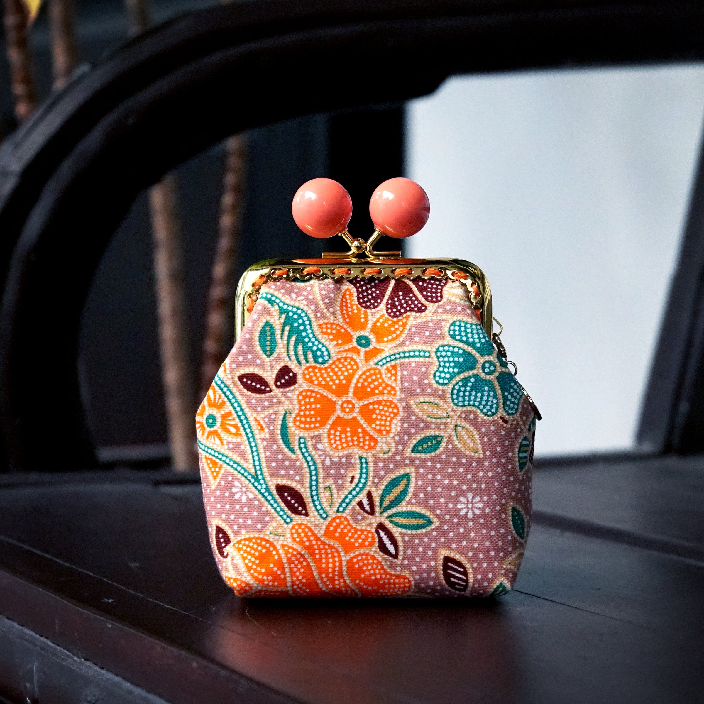 Clutch Purse - Kawung