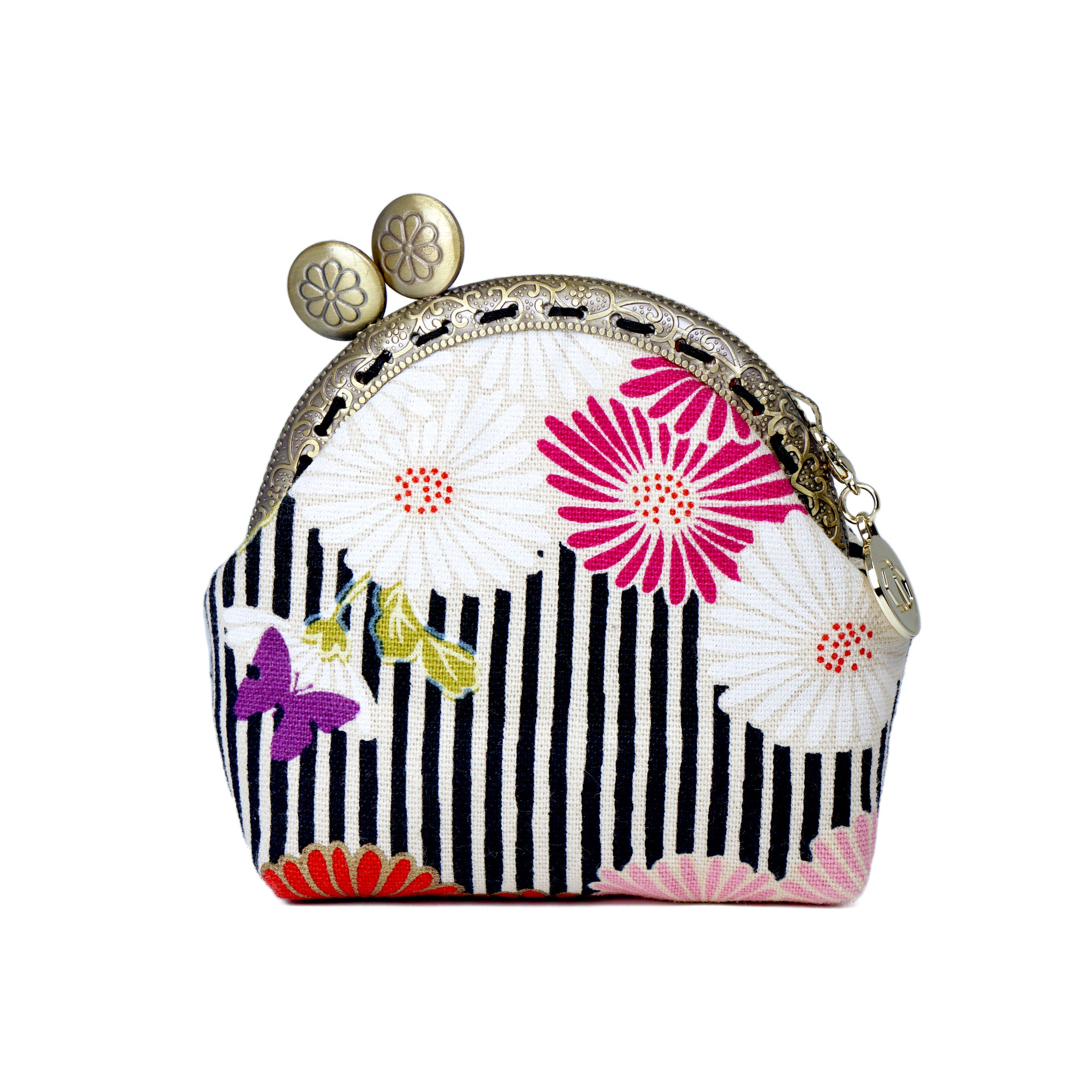 Clutch Purse Mini - Pink Daisy