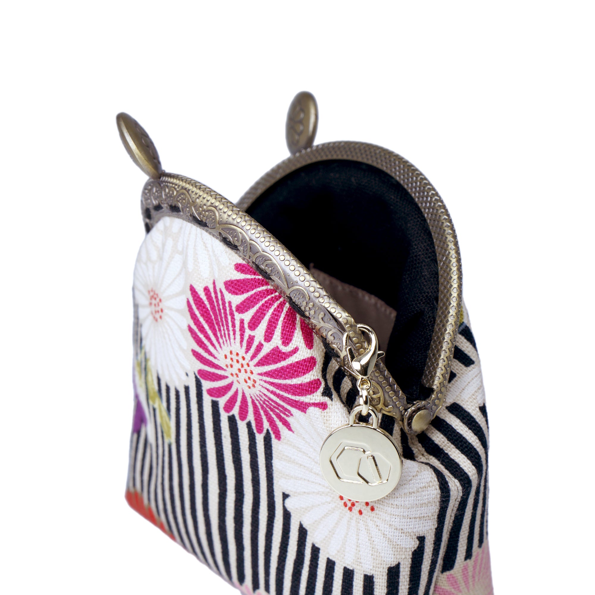 Clutch Purse Mini - Pink Daisy