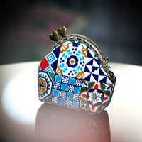 Clutch Purse Mini - Peranakan Tiles