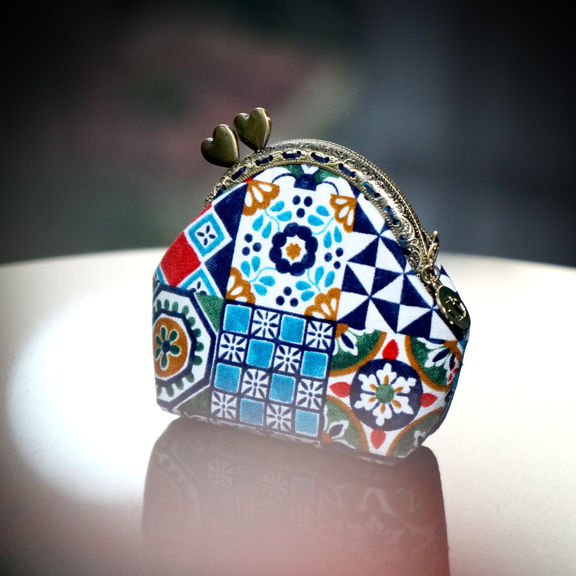 Clutch Purse Mini - Peranakan Tiles