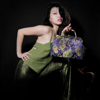 Clasp Shoulder Bag - Impressionism