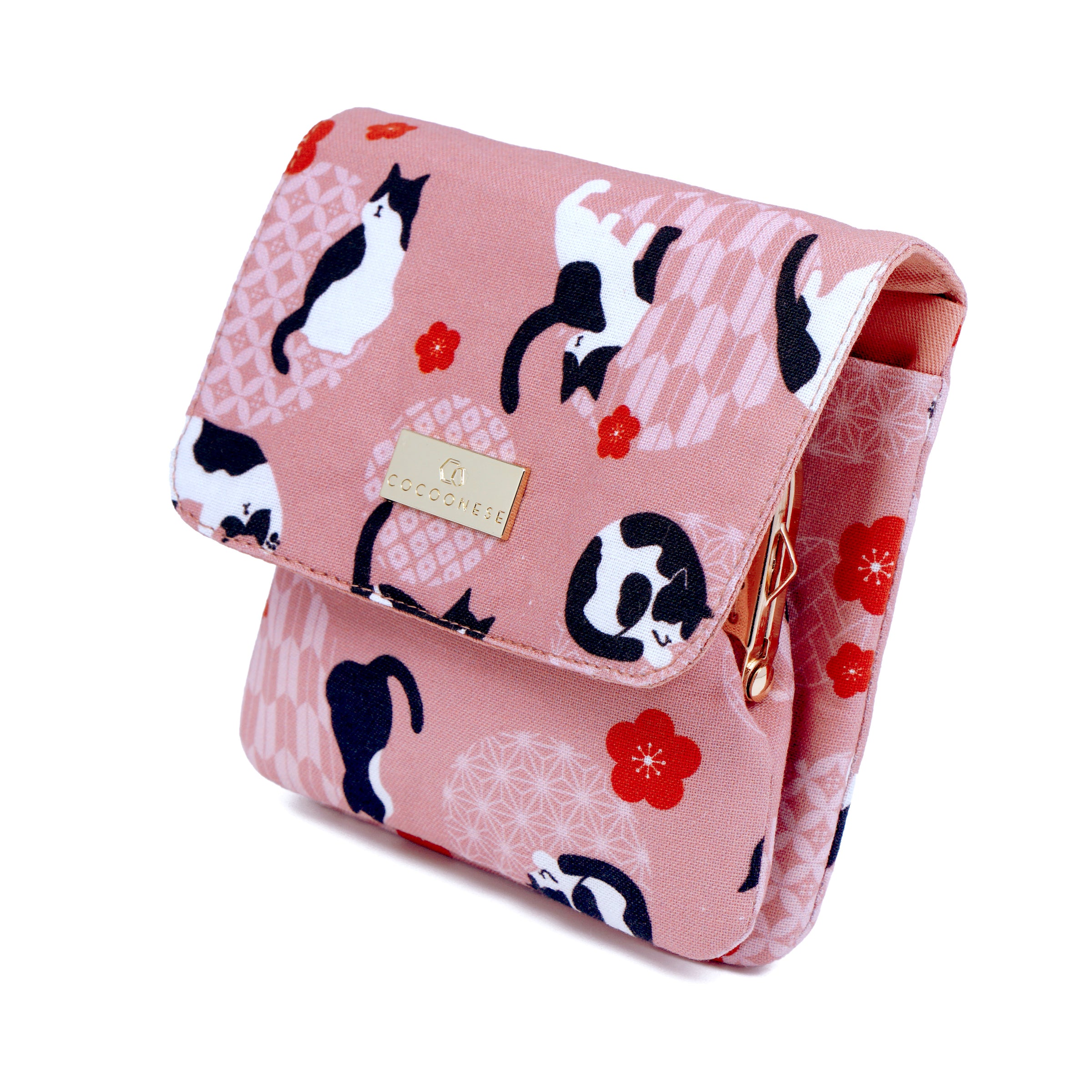 Clasp Wallet - Miruku Cats
