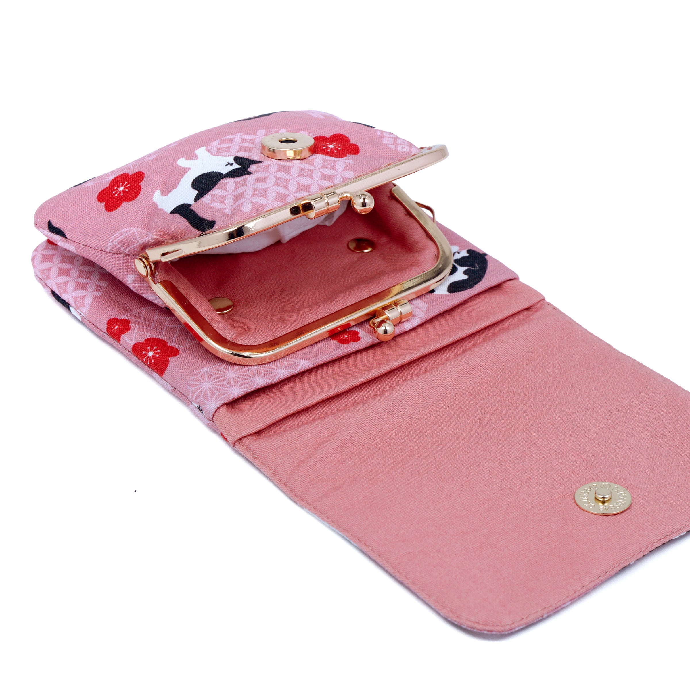 Clasp Wallet - Miruku Cats