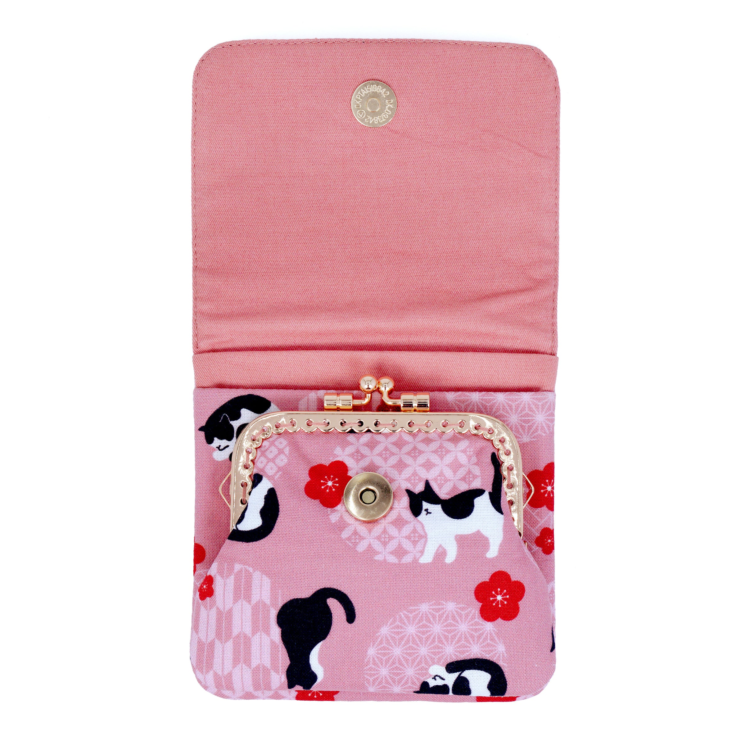 Clasp Wallet - Miruku Cats