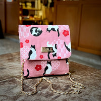 Clasp Wallet - Miruku Cats