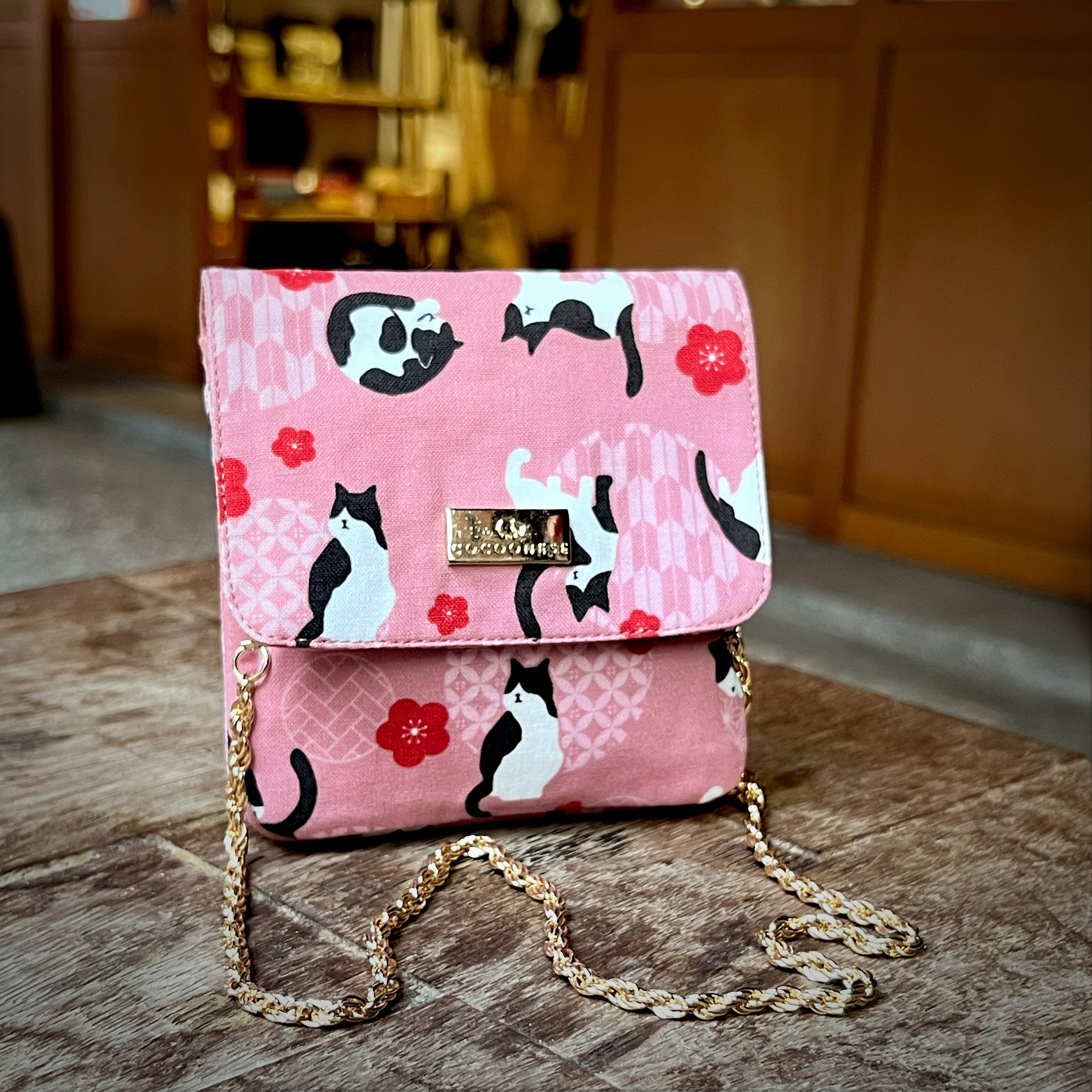 Clasp Wallet - Miruku Cats