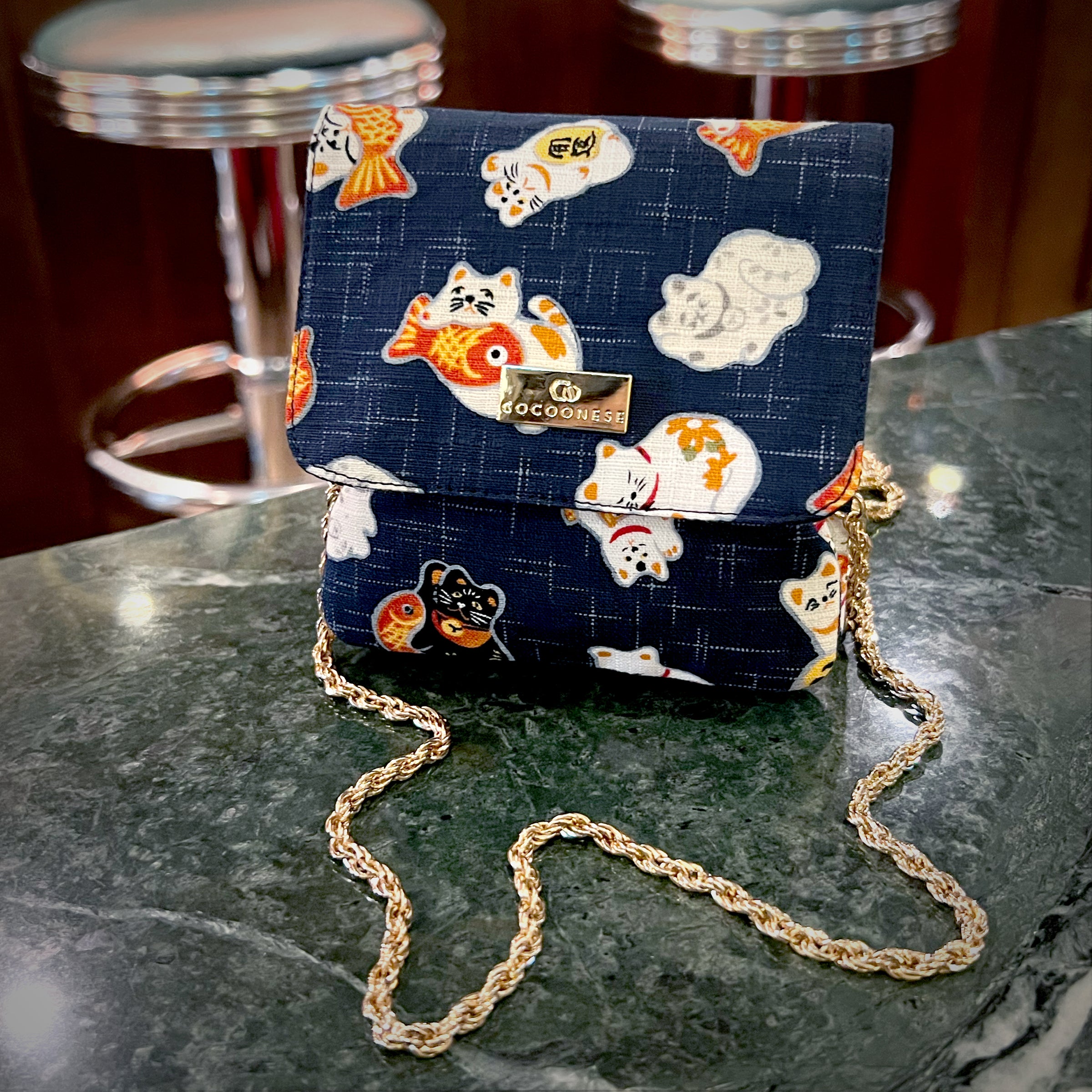 Clasp Wallet - Lucky Tabby