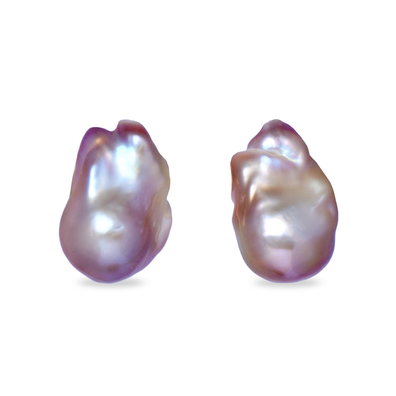 Baroque Pearls Stud Earrings(PL)