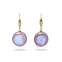 Moonlit Pearl Dangle Earrings(PR)