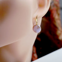 Moonlit Pearl Dangle Earrings(PR)