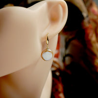 Moonlit Pearl Dangle Earrings(OG)