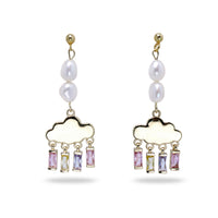 Rainbow After Rain Drop Earrings