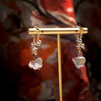 Butterfly Baroque Drop Earrings