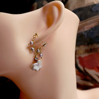 Butterfly Baroque Drop Earrings