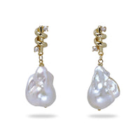 Moonfall Baroque Drop Earrings