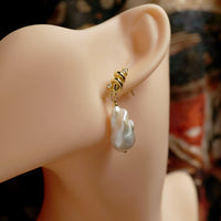 Moonfall Baroque Drop Earrings