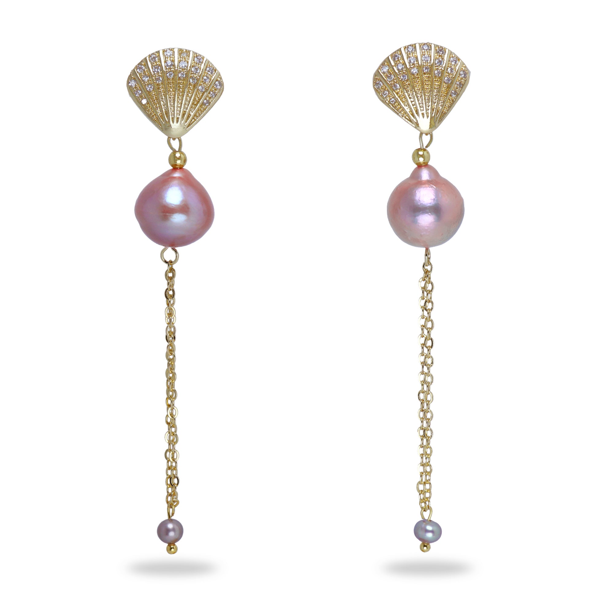 Pearl Tides Dangle Earring