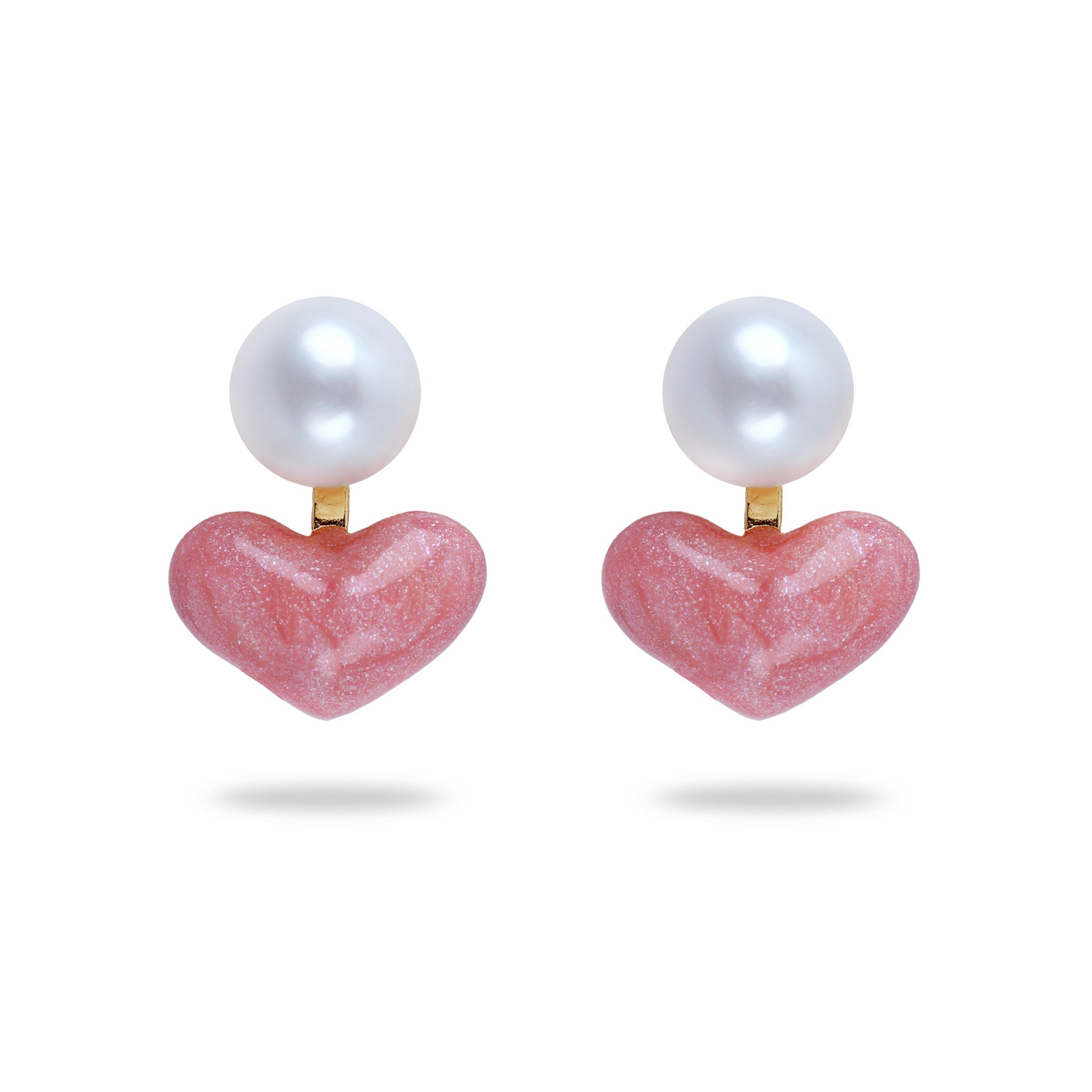 Love Letter Pearl Drop Earrings
