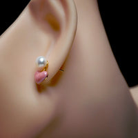 Love Letter Pearl Drop Earrings