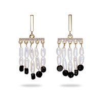 Pearl Cascade Drop Earrings