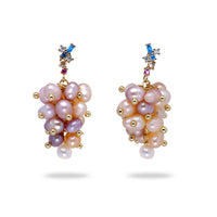 Sweet Garden Pearl Earrings