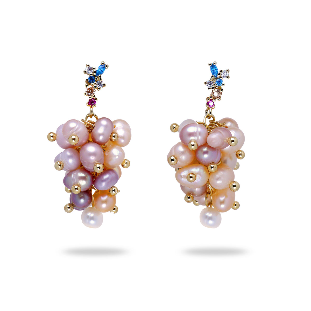 Sweet Garden Pearl Earrings