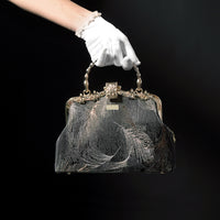 Frame Handbag - Feather