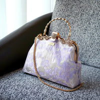 Rhinestone Frame Handbag - Daylight Riddle