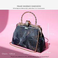 Frame Handbag - Feather
