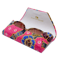 Glasses Case - Blossoms Cross