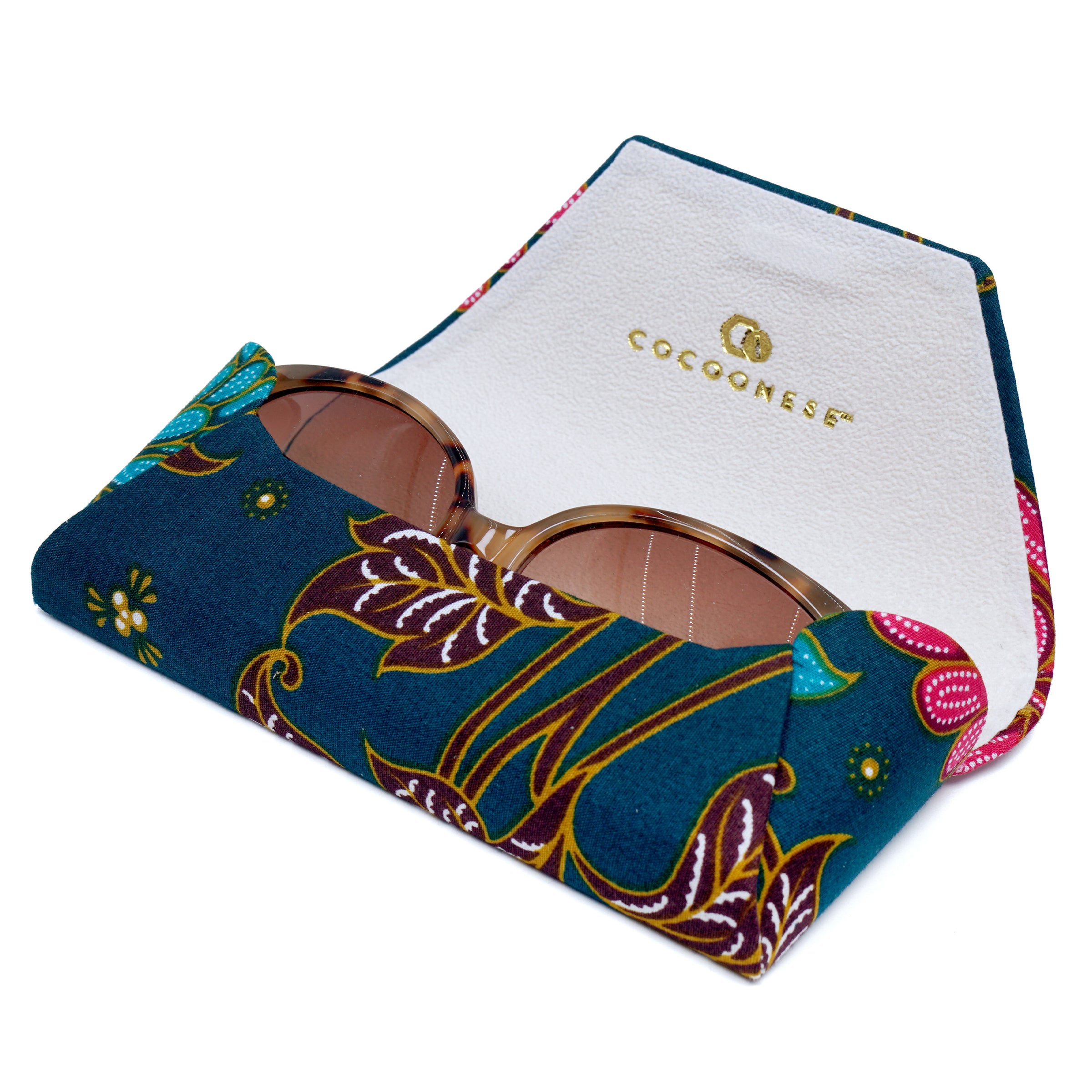 Glasses Case - Batik Teratai