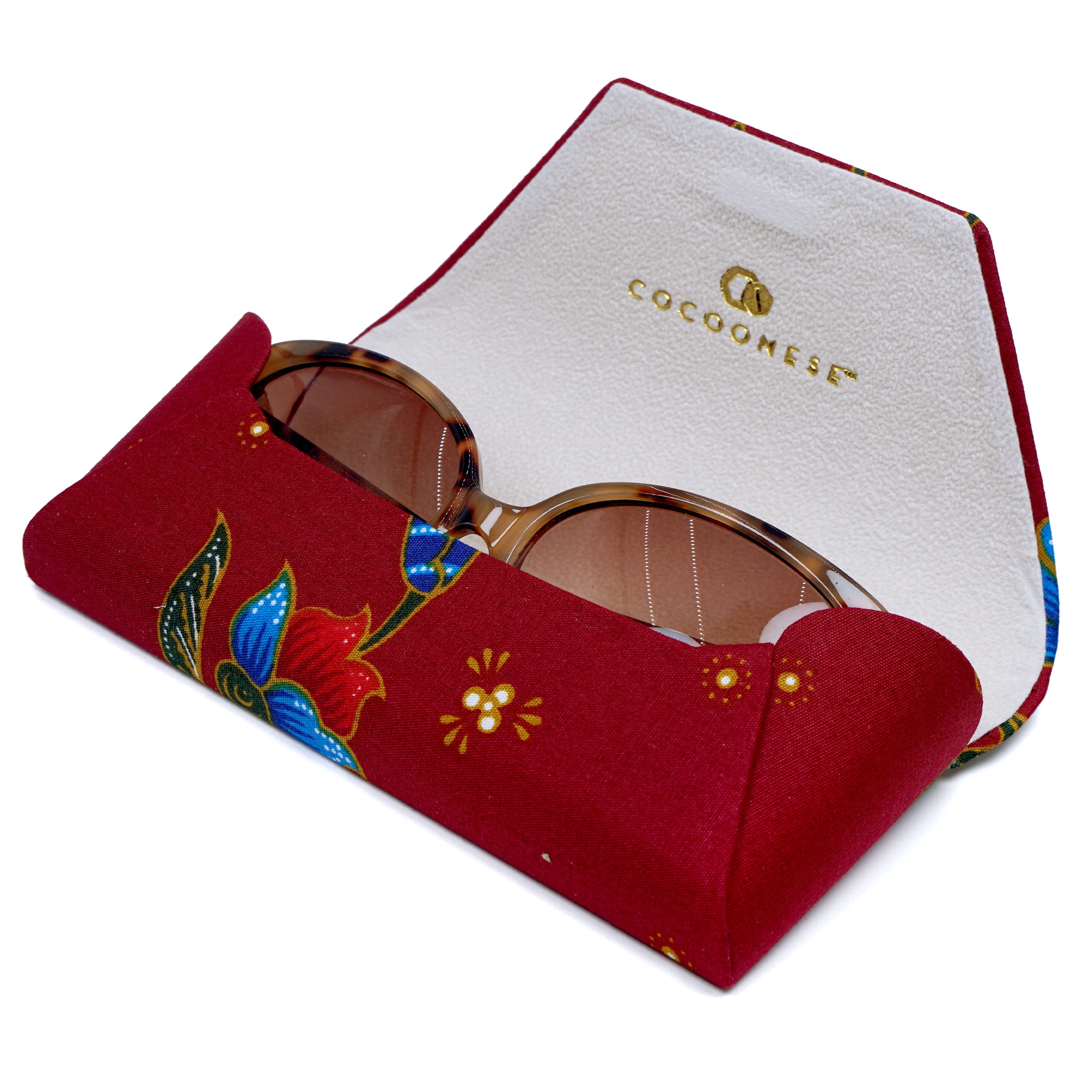 Glasses Case - Batik Teratai