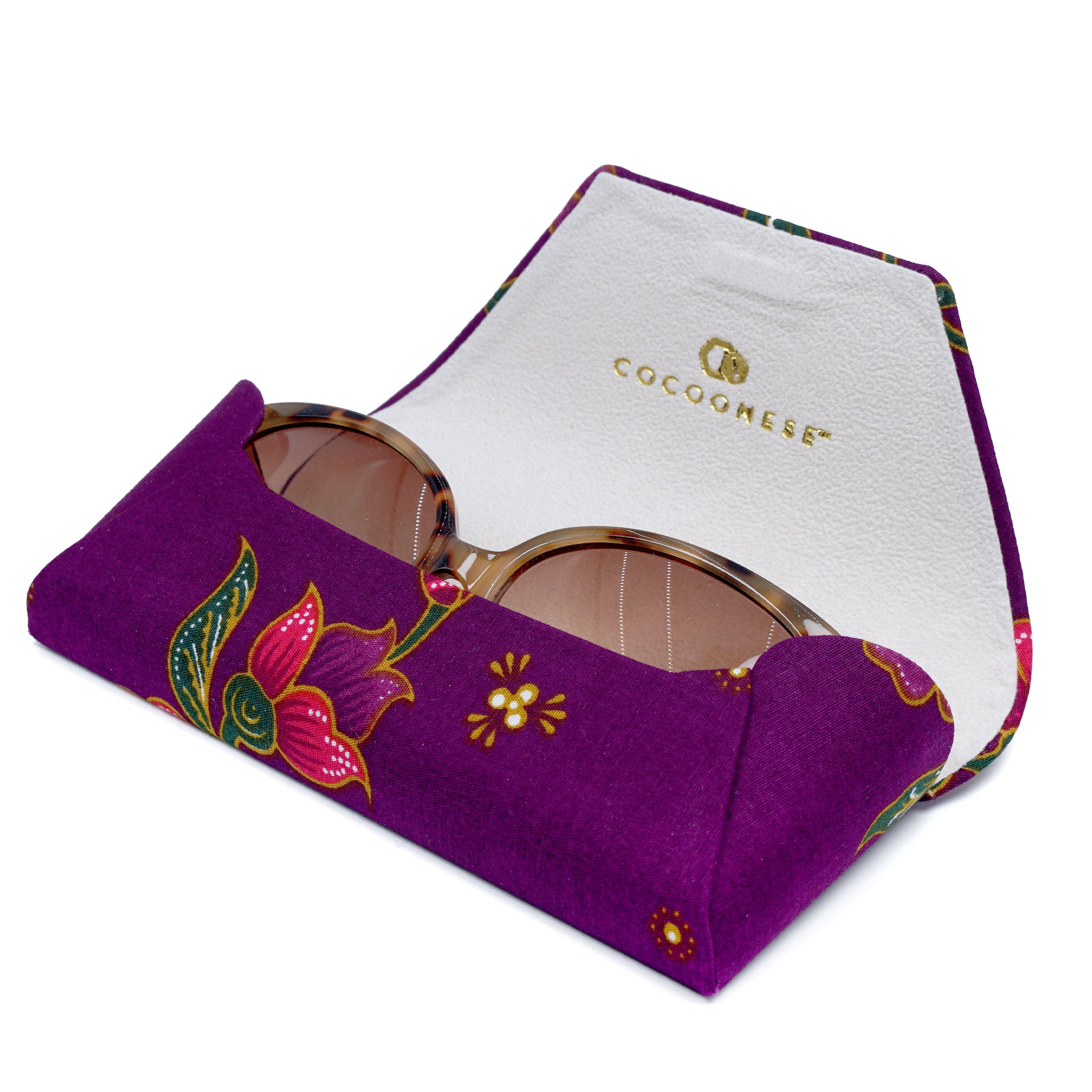 Glasses Case - Batik Teratai