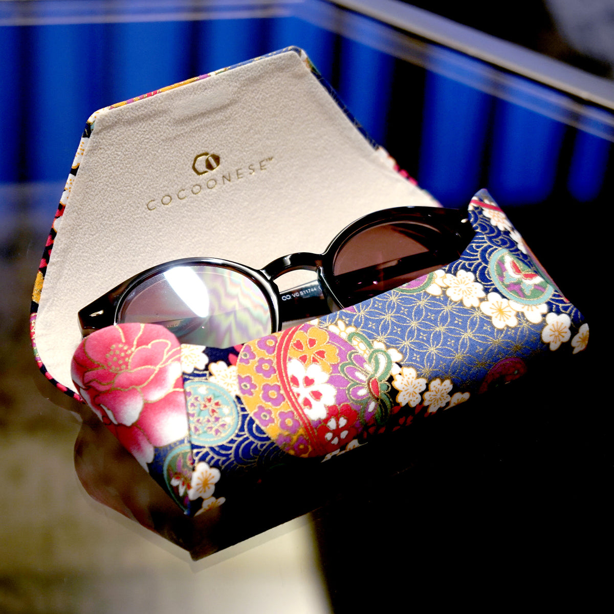 Glasses Case - Ruby Vine