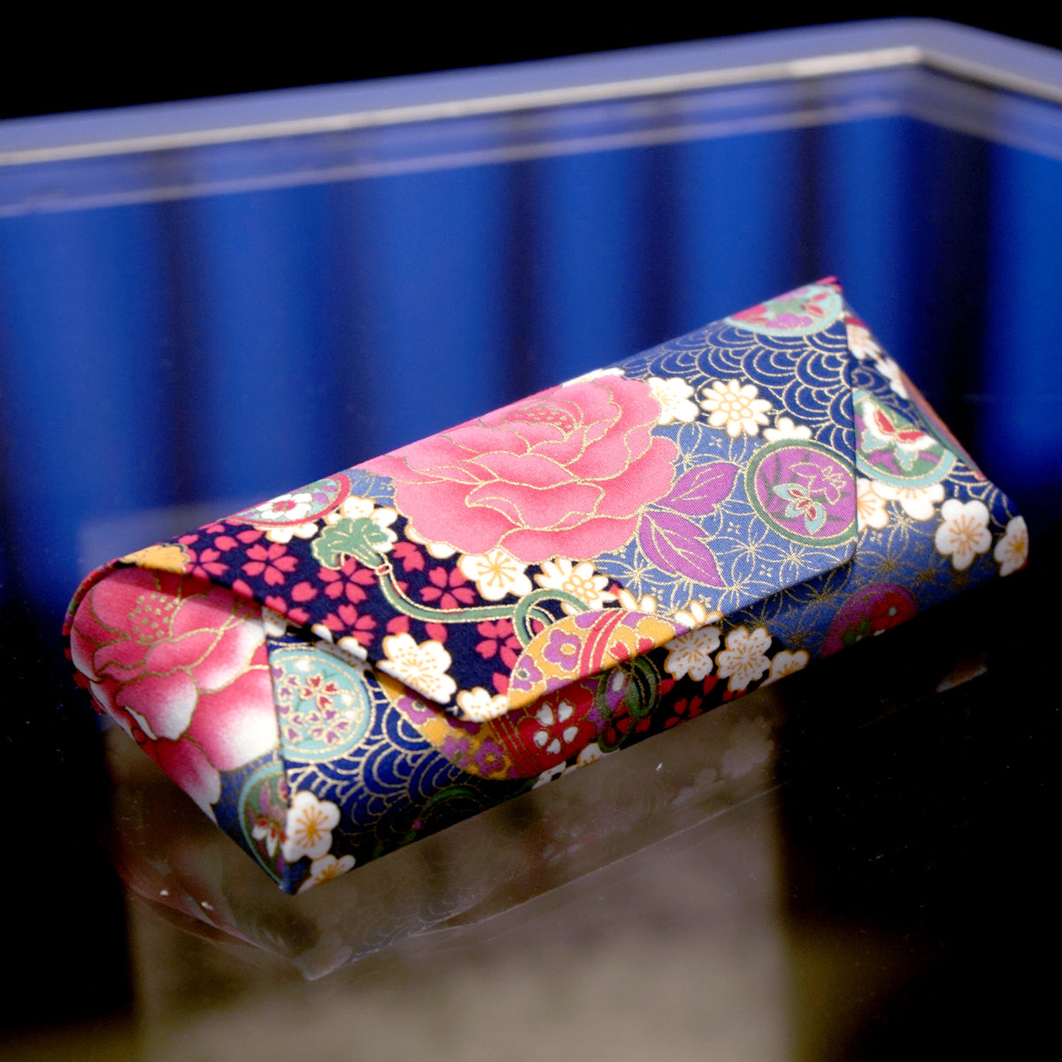Glasses Case - Ruby Vine