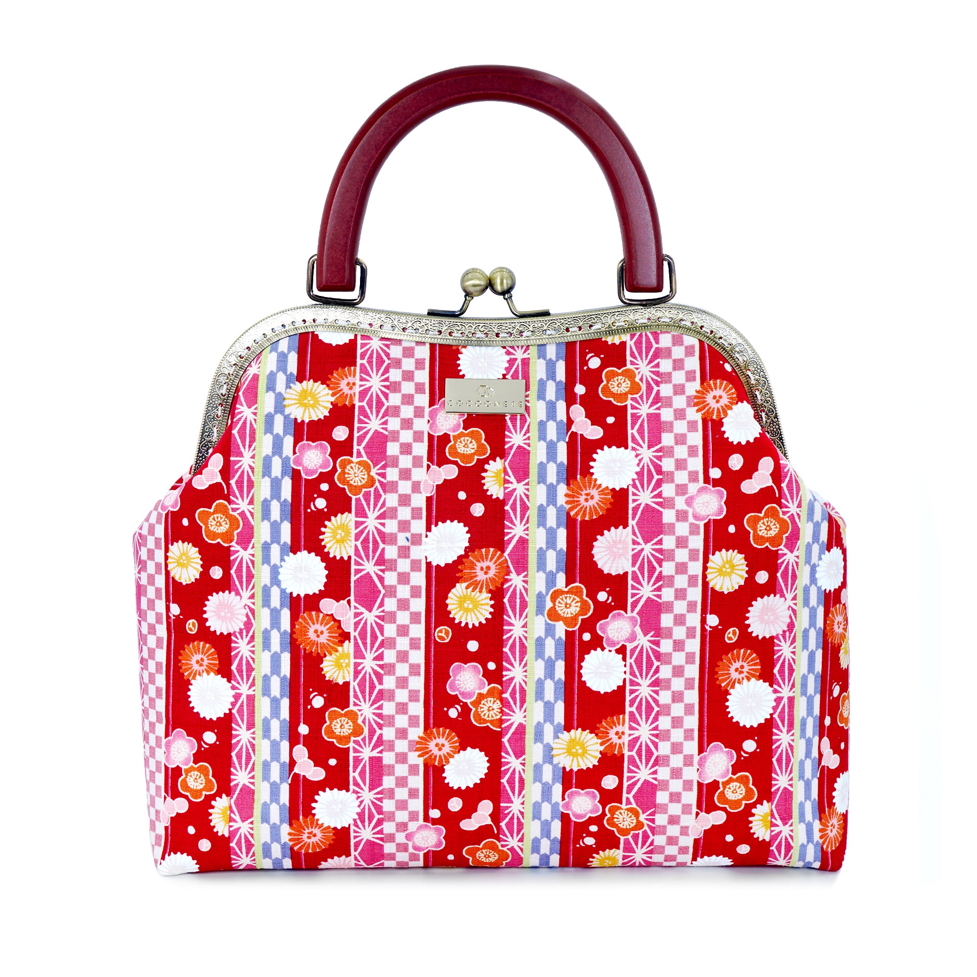 Clasp Handbag -  Floral Lux