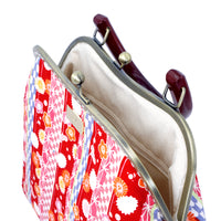 Clasp Handbag -  Floral Lux