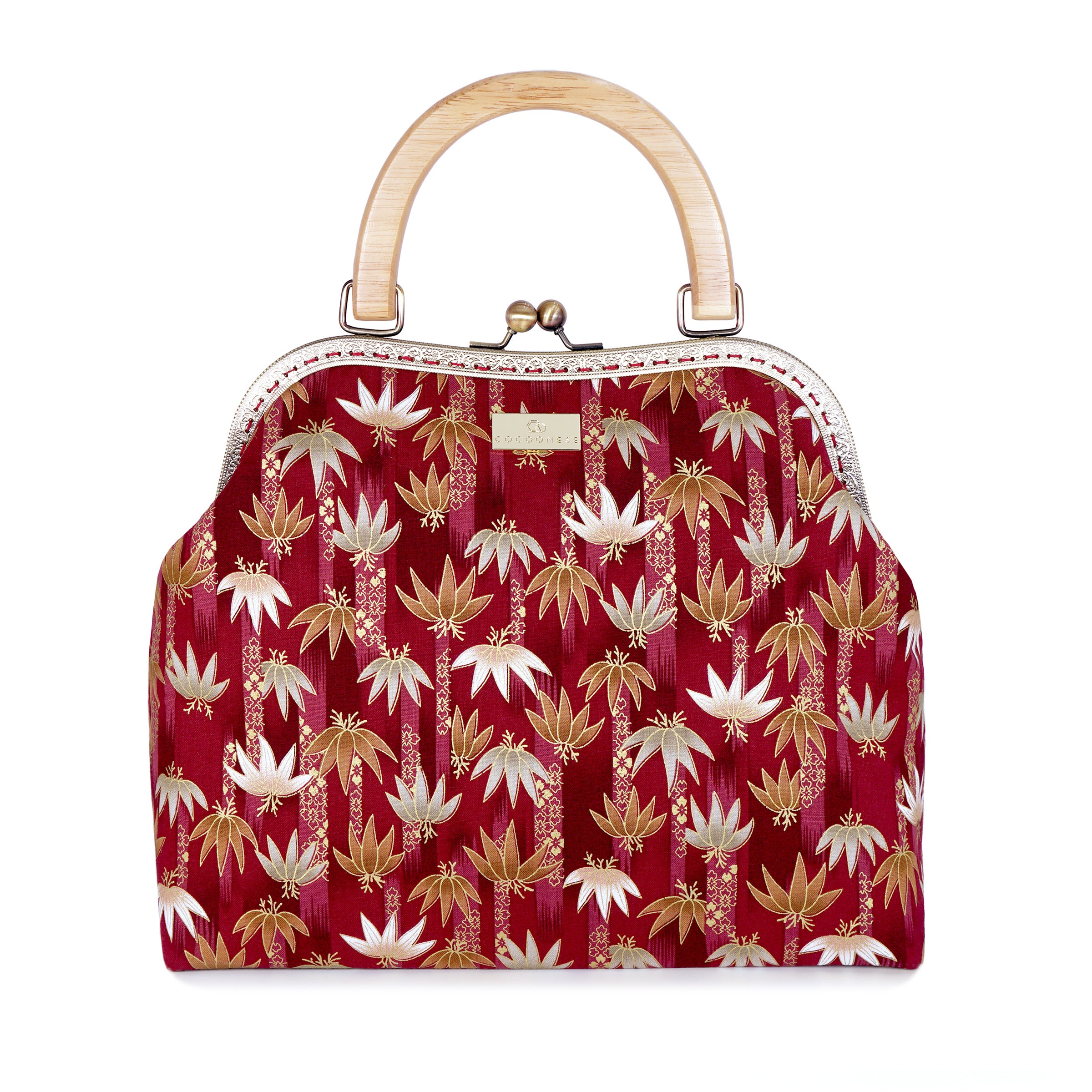 Clasp Handbag - Bamboo Forest