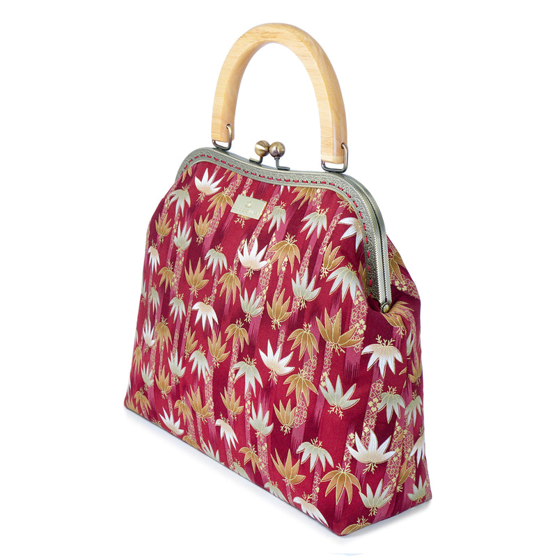 Clasp Handbag - Bamboo Forest