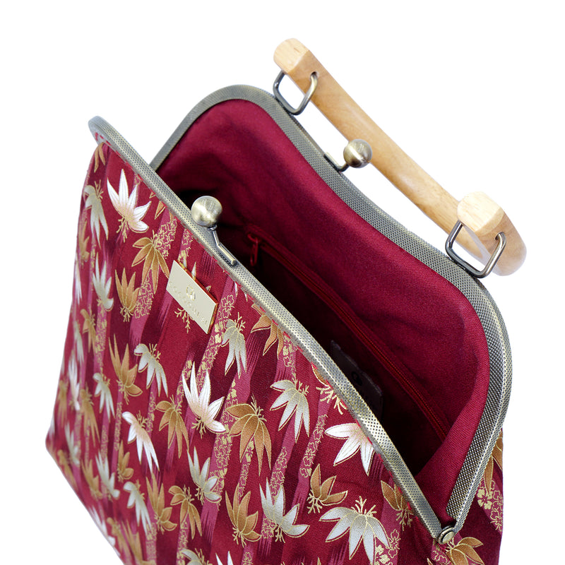 Clasp Handbag - Bamboo Forest