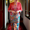 Nyonya Kebaya Blouse - Bayang Flora (size: L)