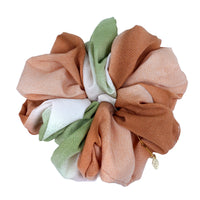 Oversized Hair Scrunchie - Desert Harmony