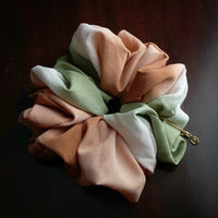 Oversized Hair Scrunchie - Desert Harmony