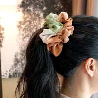 Oversized Hair Scrunchie - Desert Harmony